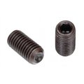 Newport Fasteners Socket Set Screw, Cup Point, DIN 916, M6-1.0x5mm, Alloy Steel  Metric Class 14.9 - 45H, 100PK 958518-100